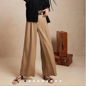 TENCEL WIDE-LEG PANT